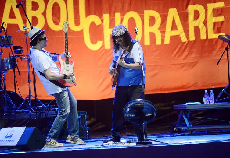 Valter Pontes/SECOM/Direitos Reservados Salvador - Moraes Moreira comemora aniversário de 70 anos hoje (26) em pleno Carnaval Pioneiro como cantor de trio elétrico, músico celebra ao lado do filho Davi Moraes - Valter Pontes/SECOM
