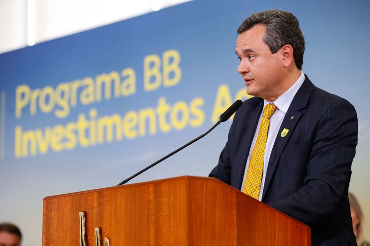 (Brasília-DF, 24/08/2021) Palavras do Presidente do Banco do Brasil, Fausto de Andrade Ribeiro. 
Foto: Alan Santos/PR