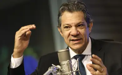 Brasília (DF), 20/03/2025 - O ministro da Fazenda, Fernando Haddad, participa do programa
