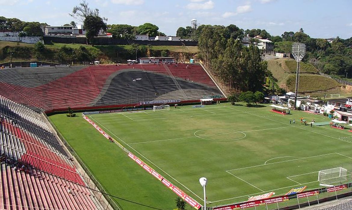 Estádio Barradão, em Salvador.