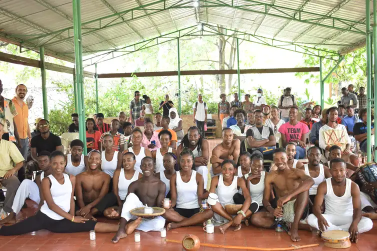 Haiti, Porto Príncipe 20/04/2024 Brasileiro e haitiano contam rotina em Porto Príncipe: cidade sitiada. ( Atividade de Capoeira) Fotos Arquivo Pessoa.