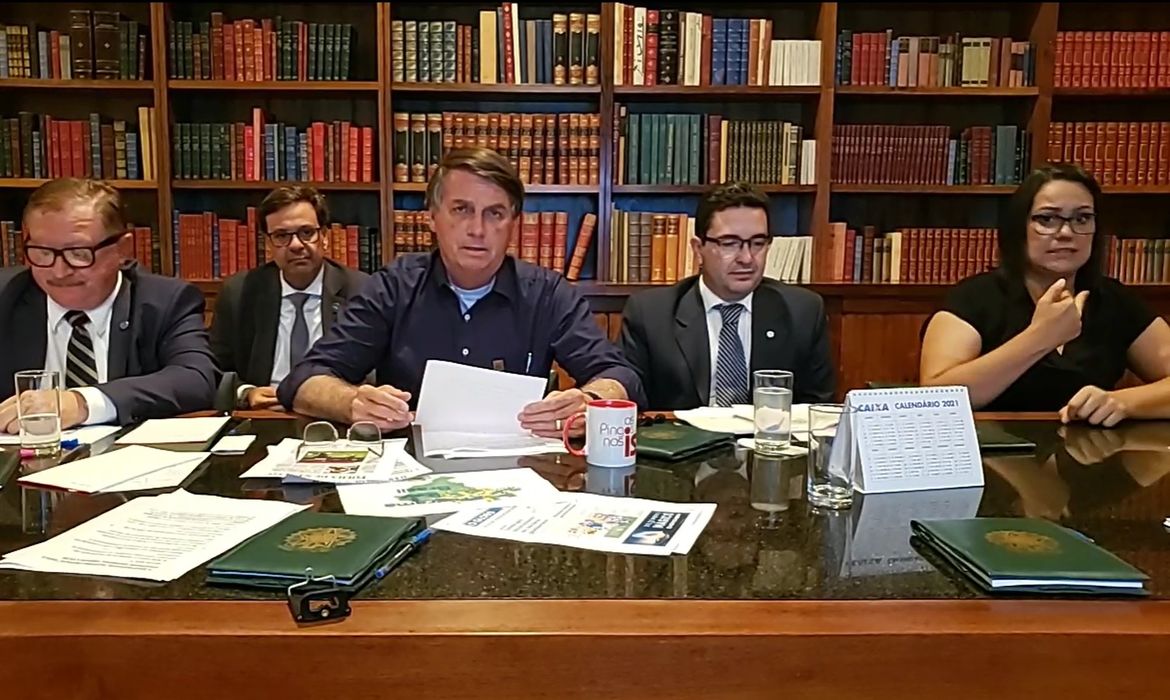 Live da semana Presidente Jair Bolsonaro, 10/12/2020