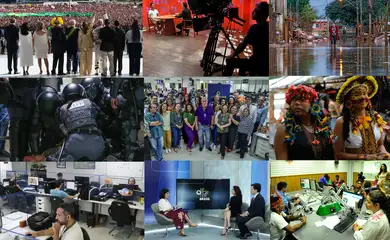 Brasília (DF), 26/10/2024 - Mosaico para o aniversário da EBC Agência Brasil. Foto: Agência Brasil