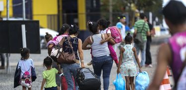 Crianças venezuelanas