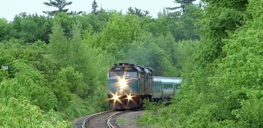O lendário Ocean Train atravessa o Canadá