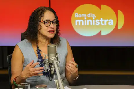 Fabio Rodrigues-Pozzebom/ Agência Brasil Brasília (DF) 16/10/2025 - A Ministra da Ciência, Tecnologia e Inovações, Luciana Santos, no programa Bom Dia, Ministra. Foto: Fabio Rodrigues-Pozzebom/ Agência Brasil