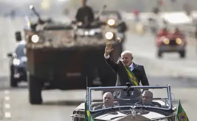 Brasília (DF) 07/09/2024- Presidente Luiz Inácio Lula da Silva participa do desfile cívico-militar na Esplanada dos Ministérios em comemoração aos 202 anos de sua independência
Foto: Joédson Alves/Agência Brasil