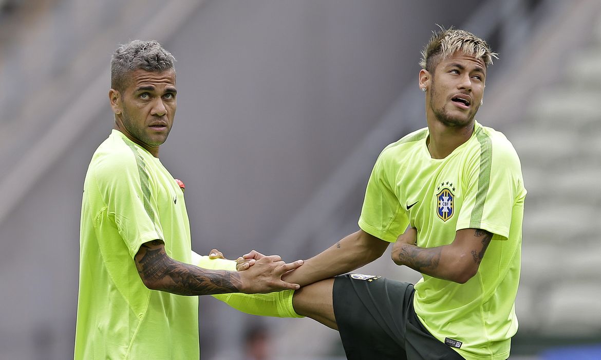 Seleção brasileira treina em Fortaleza (Andre Penner/AP/Direitos Reservados)