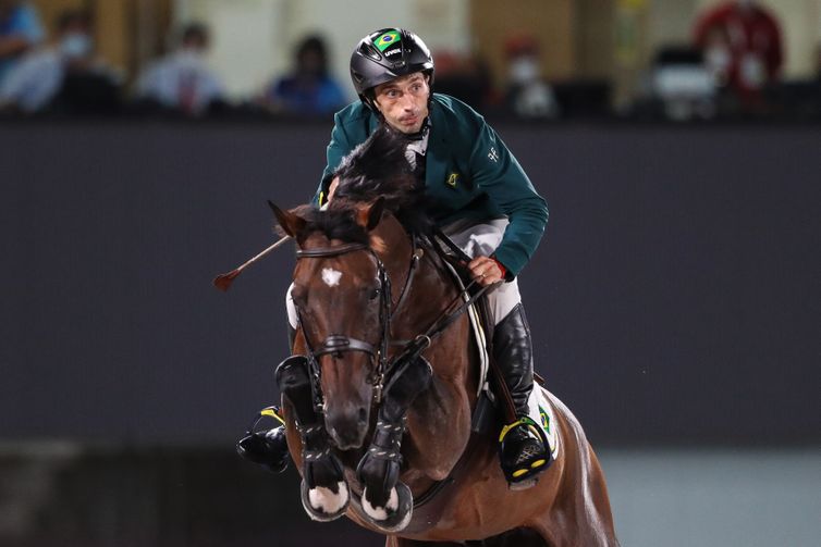 Brazil occupies sixth place in the team final - Equestrian Leaps - Tokyo 2020 - Yuri Mansour