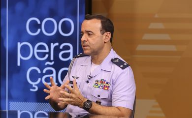 Brasília - O secretario de Defesa e segurança nacional do gabinete de segurança institucional,Brigadeiro do Ar, Ary Soares Mesquita
