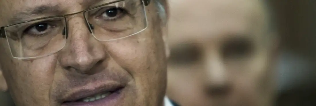 Geraldo Alckmin O governador Geraldo Alckmin