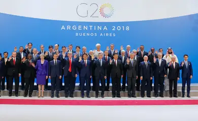 Buenos Aires/Argentina - Presidente da República, Michel Temer, posa para foto Oficial com Chefes de Estado e de Governo do G20. 