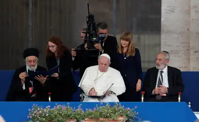 Papa Francisco em Roma em 25 de outubro de 2022