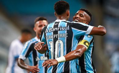 Lucas Uebel Grêmio vence Novo Hamburgo no Gaucho, em 18/04/2021