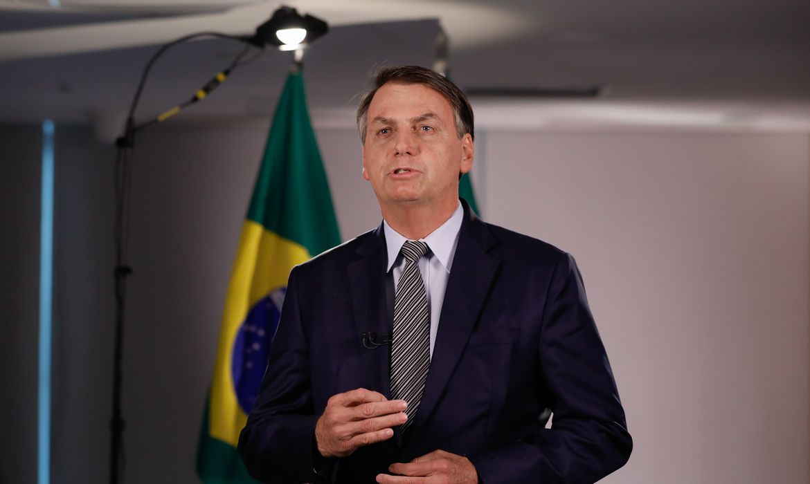  Pronunciamento do Presidente da República, Jair Bolsonaro.