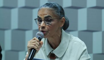 Brasília (DF) 04/09/2024 Minister Marina Silva speaks at the Senate's CMA about fires in Brazil. Lula Marques/ Agência Brasil