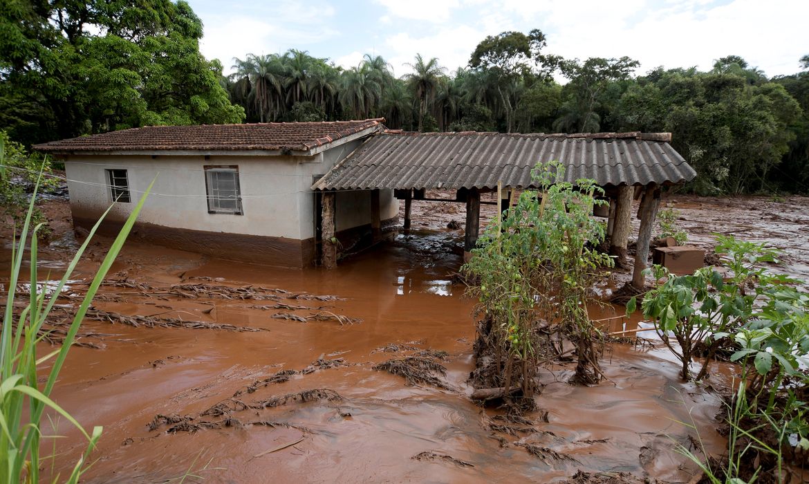 A house is seen after a dam, owned by Brazilian miner Vale SA, burst in Brumadinho, Brazil January 26, 2019. REUTERS/Washington Alves