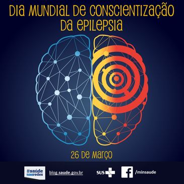 Dia Mundial de Conscientização da Epilepsia celebrado em 26 de março