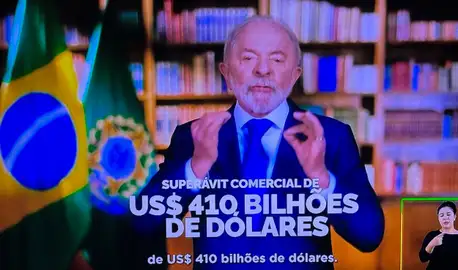 Brasília (DF), 17/07 /2025  - Presidente Luiz Inácio Lula da Silva durante pronunciamento a Nação. Foto: Lula Marques/Agência Brasil/ Reprodução TV