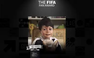 Gui, torcedor do Vasco, que sofre de  epidermólise bolhosa, vence prêmio The Fifa Best de torcedor do ano - em 17/12/2024