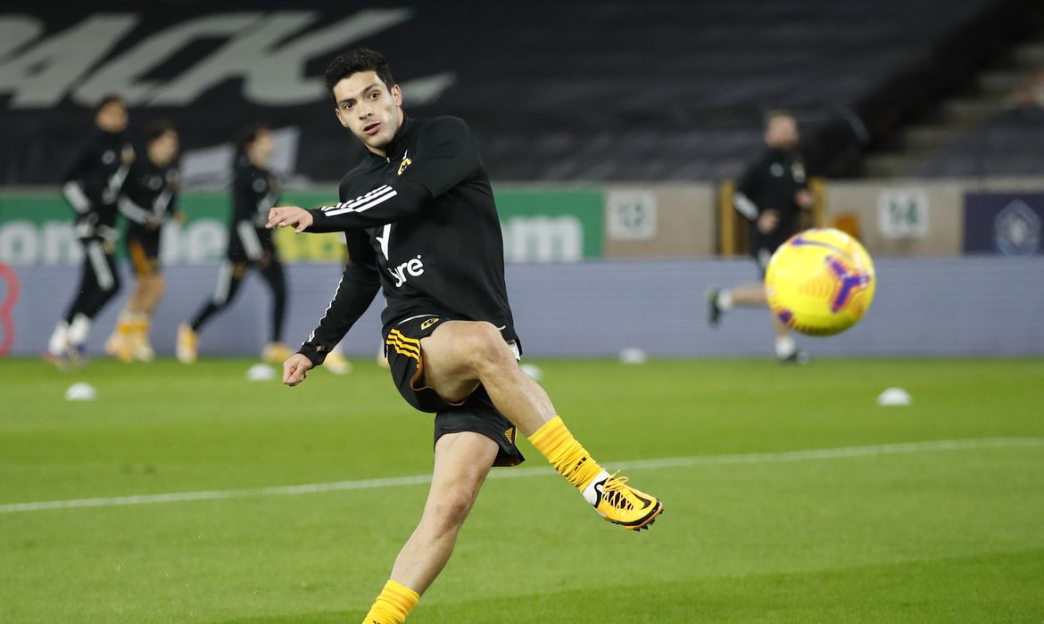 © Reuters/Andrew Boyers/ Raúl Jiménez, do Wolverhampton Wanderers