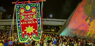 Orquestra Alada Trovão da Mata, no evento Conterrâneos Novos de Guerra