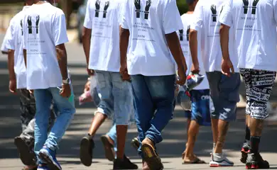 Brasília (DF), 13/12/2023, Protesto da ANFAP 