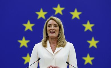 Roberta Metsola é eleita presidente do Parlamento Europeu