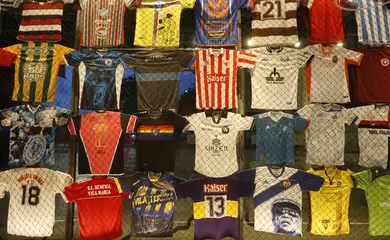 São Paulo (SP), 28/11/2024 - Exposição no Museu do Futebol 