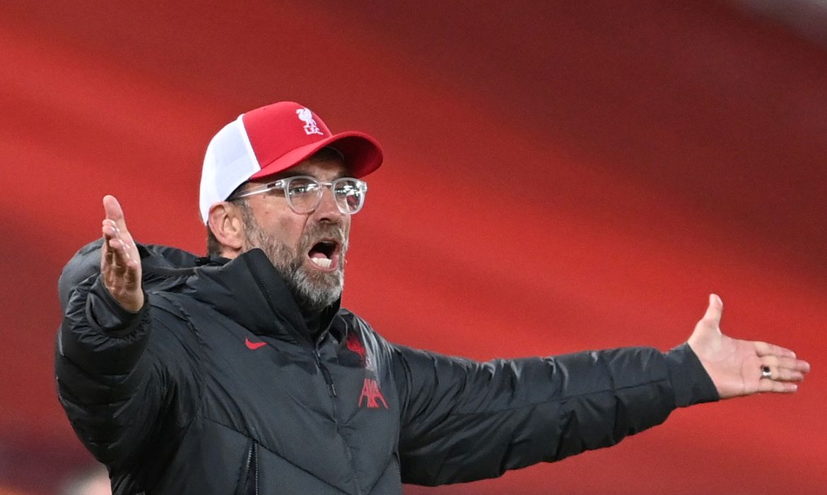 Juergen Klopp, técnico do Liverpool 01/10/2020 