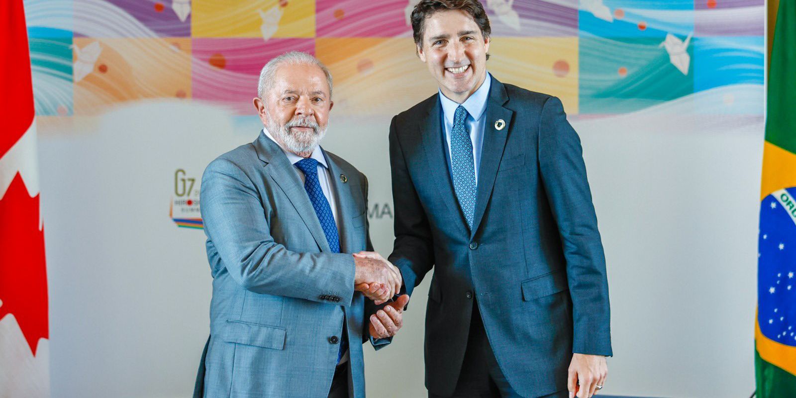 Together with the Canadian Prime Minister, Lula spoke about the environment, trade and Ukraine