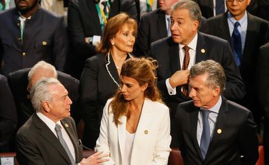 Valparaíso / Chile - Presidente da República, Michel Temer, Senhora, Juliana Awada, presidente da Argentina, Mauricio Macri (Beto Barata/PR)