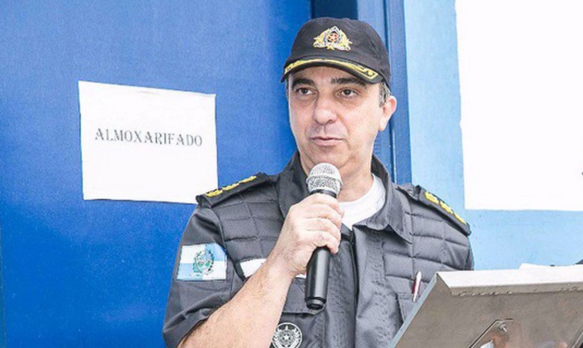 Coronel Luiz Gustavo Lima Teixeira, comandante do 3º Batalhão da Polícia Militar, no Méier, assassinado no Rio. Divulgação: PM do Rio de Janeiro.