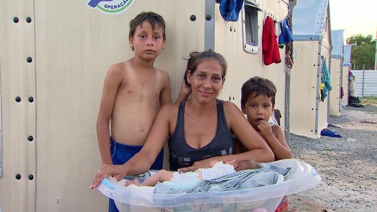 arinat Rosa veio ao Brasil ainda grávida, fugindo da alta mortalidade materna e neonatal na Venezuela