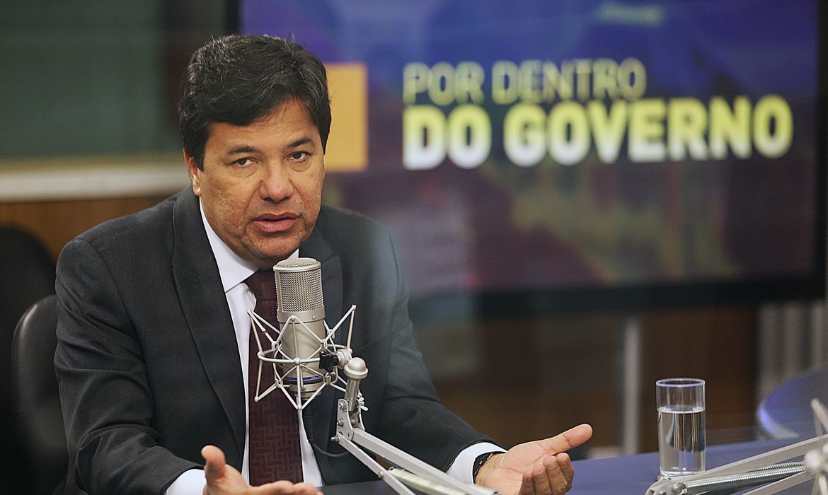 Brasília - O ministro da Educação,Mendonça Filho, concede entrevista ao programa Por Dentro do Governo, da TV NBR (Marcello Casal Jr/Agência Brasil)
