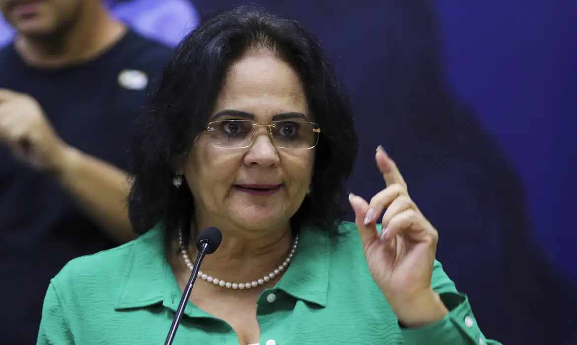 Fabio Rodrigues-Pozzebom/ Agência Brasil A senadora eleita, Damares Alves, participa de apresentação das ações do Programa de Proteção e Promoção da Saúde Menstrual