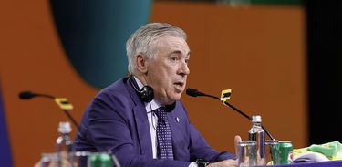Carlo Ancelotti, técnico da Seleção Brasileira