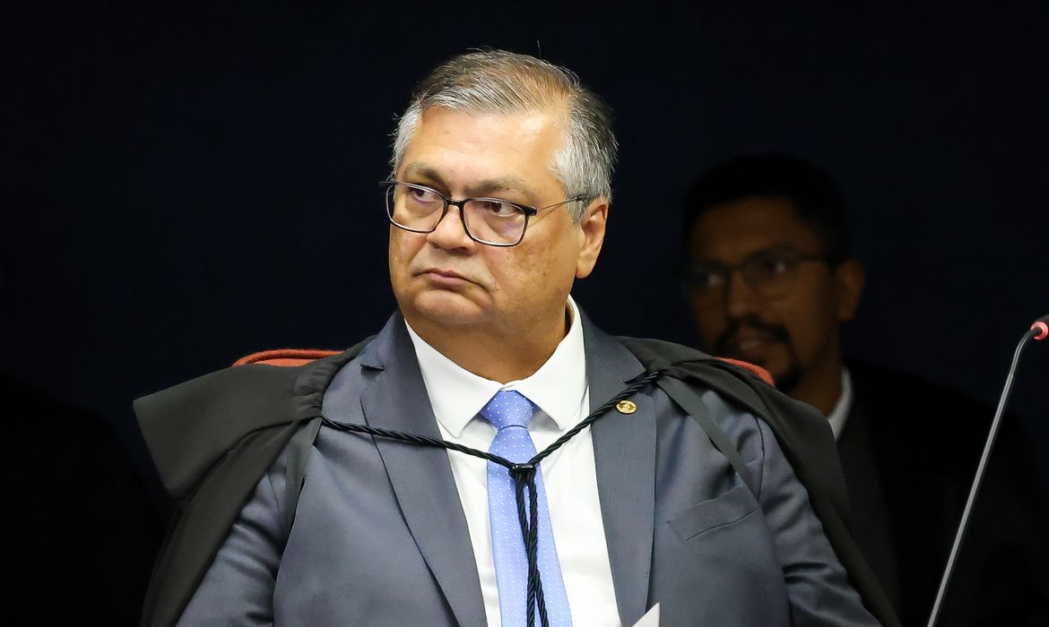 Gustavo Moreno/STF Brasília (DF), 10/09/2024 - Ministro Flavio Dino durante sessão da Primeira Turma e eleição do Ministro Zanin como novo presidente da turma. Foto: Gustavo Moreno/STF