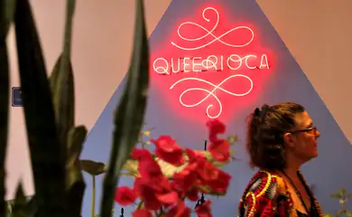 Rio de Janeiro (RJ), 27/04/2024 - Rio ganha primeiro centro de referência de arte e cultura LGBTQIA+. A QUEERIOCA está sendo inaugurada hoje(27), no centro da cidade. Foto: Tânia Rêgo/Agência Brasil
