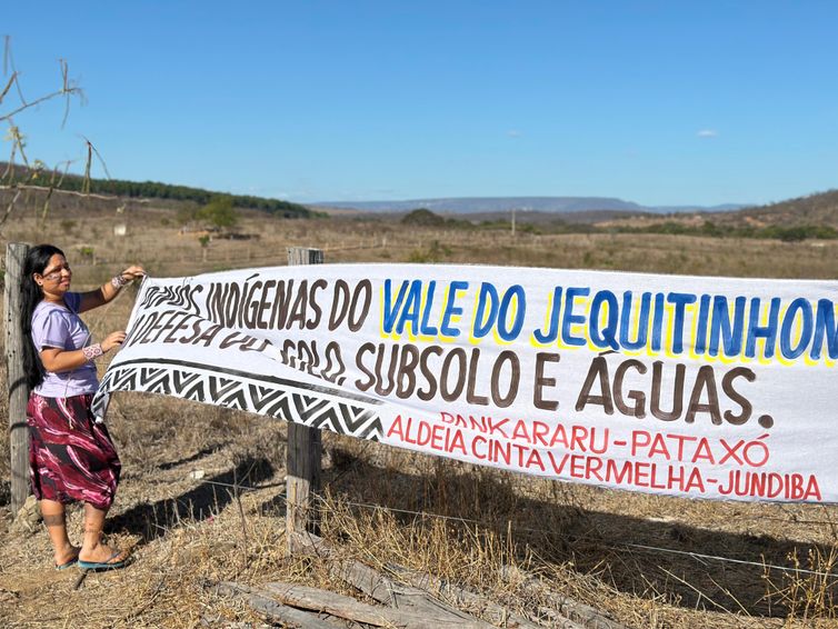 São Paulo (SP), 03/10/2025 – Uakyrê Pankararu-Pataxó na Terra Indígena Cinta Vermelha de Jundiba.  Foto:  Igor Vinagre/Instituto Por Elas/Divulgação