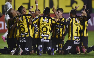 Pool via Reuters/Javier Alejandro Mamani Paco/Direitos Reservados Santos, The Strongest, Libertadores