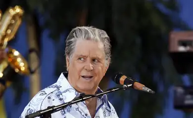 Brian Wilson se apresenta com os Beach Boys no programa Good Morning America, da ABC, no Central Park de Nova York
15/06/2012
Reuters/Lucas Jackson/Proibida reprodução