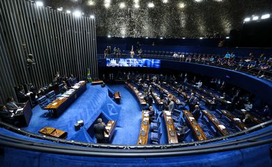 Brasília - Senado realiza sessão para votar o novo Refis; e itens da reforma política (Marcelo Camargo/Agência Brasil)