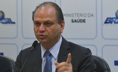 Brasília - O ministro da Saúde, Ricardo Barros divulga balanço de implantação e de justificativas apresentadas pelos municípios em relação ao prontuário eletrônico (Marcello Casal Jr/Agência Brasil)