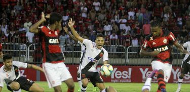 No último encontro entre os dois times, o Flamengo venceu o Vasco por um a zero