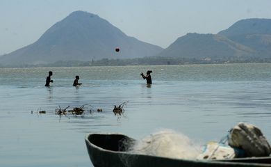 APA de Maricá na Região dos Lagos. Comunidade pesqueira de Zacarias. Um grande empreendimento imobiliário está previsto para a região (Tânia Rêgo/Agência Brasil) 