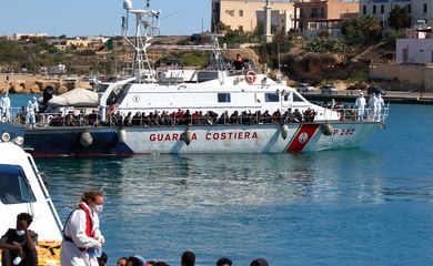 Imigrants  Lampedusa