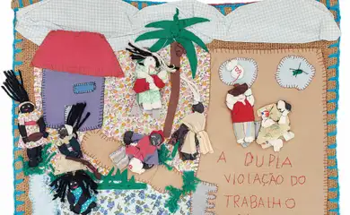 São Paulo (SP), 18/04/2025 - Nova exposição no Masp traz trabalhos de mulheres que denunciam violações de direitos humanos e socioambientais no Brasil. Foto: Mulheres Atingidas por Barragens/Masp