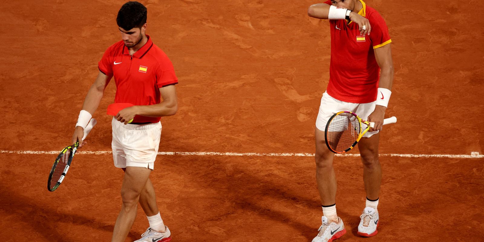 Nadal e Alcaraz são eliminados nas duplas do tênis nos Jogos de Paris Nadal e Alcaraz são eliminados nas duplas do tênis nos Jogos de Paris