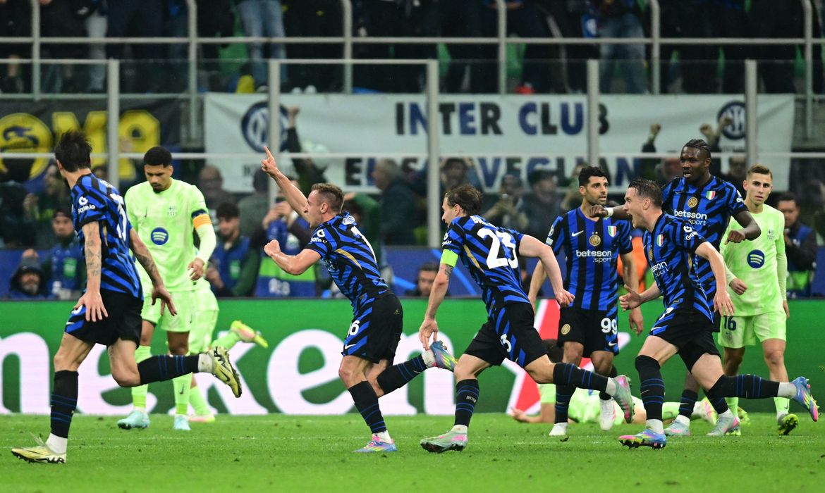 inter de milão, barcelona, liga dos campeões